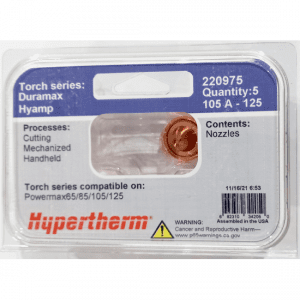 Bico de corte a plasma Powermax 125A 220975 Hypertherm